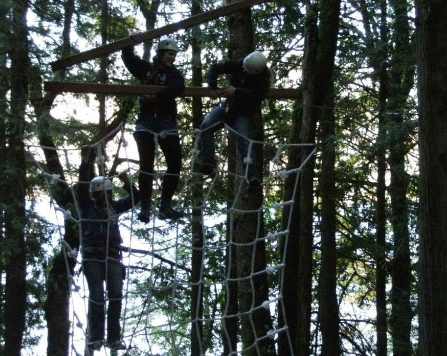 Picture at the Lakewood Ropes Course